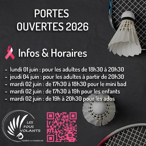 Portes Ouvertes 2026